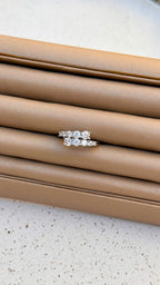 Anel Mia Moissanite Prata 925