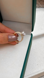Anel Milano Moissanite Prata 925