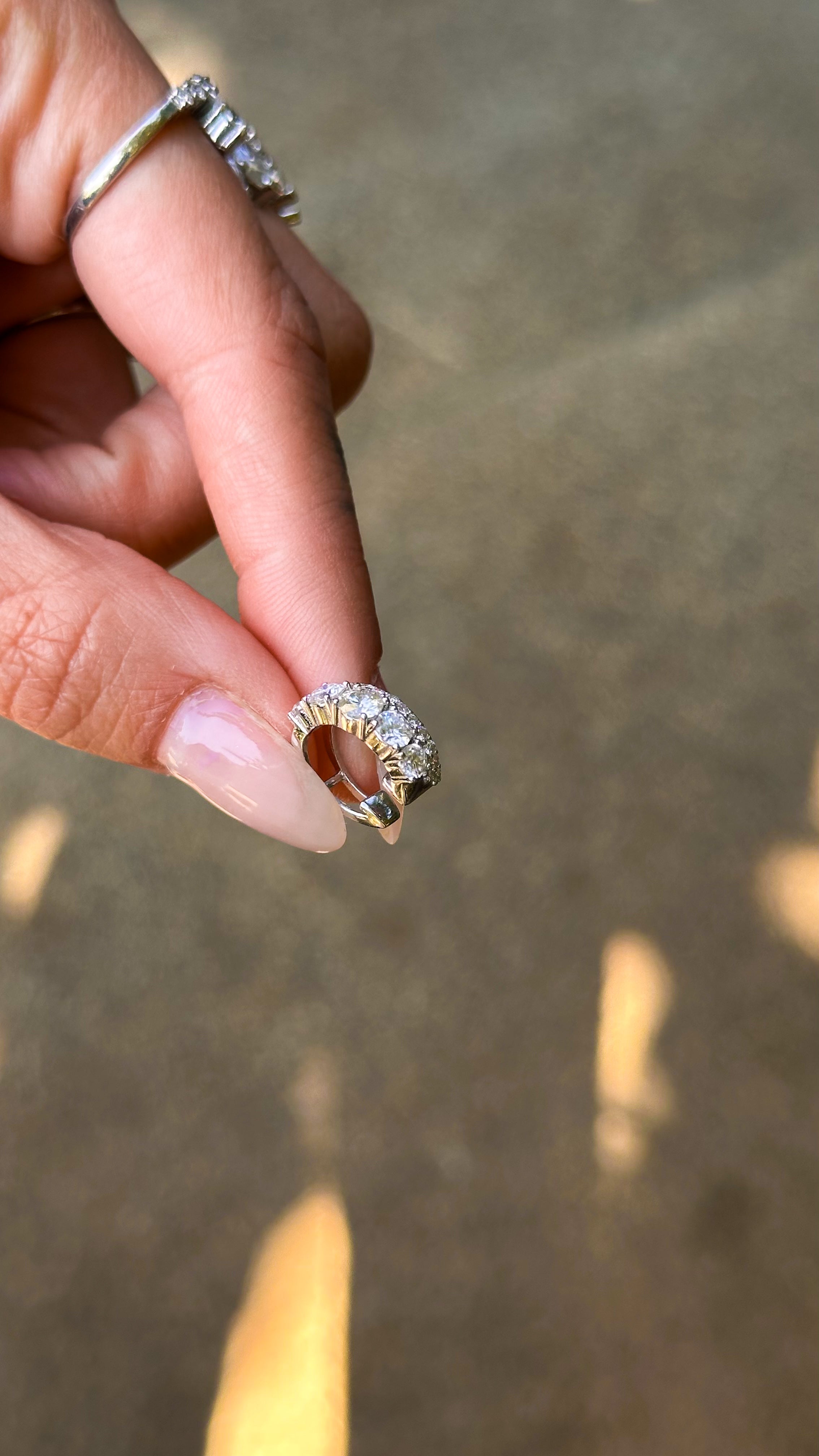 Piercing Liz Moissanite Prata 925