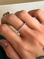 Anel Lara 2mm Prata 925