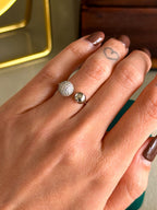 Anel Celine Prata 925 - “pinky ring”