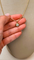 Colar Francesca Moissanite Prata 925