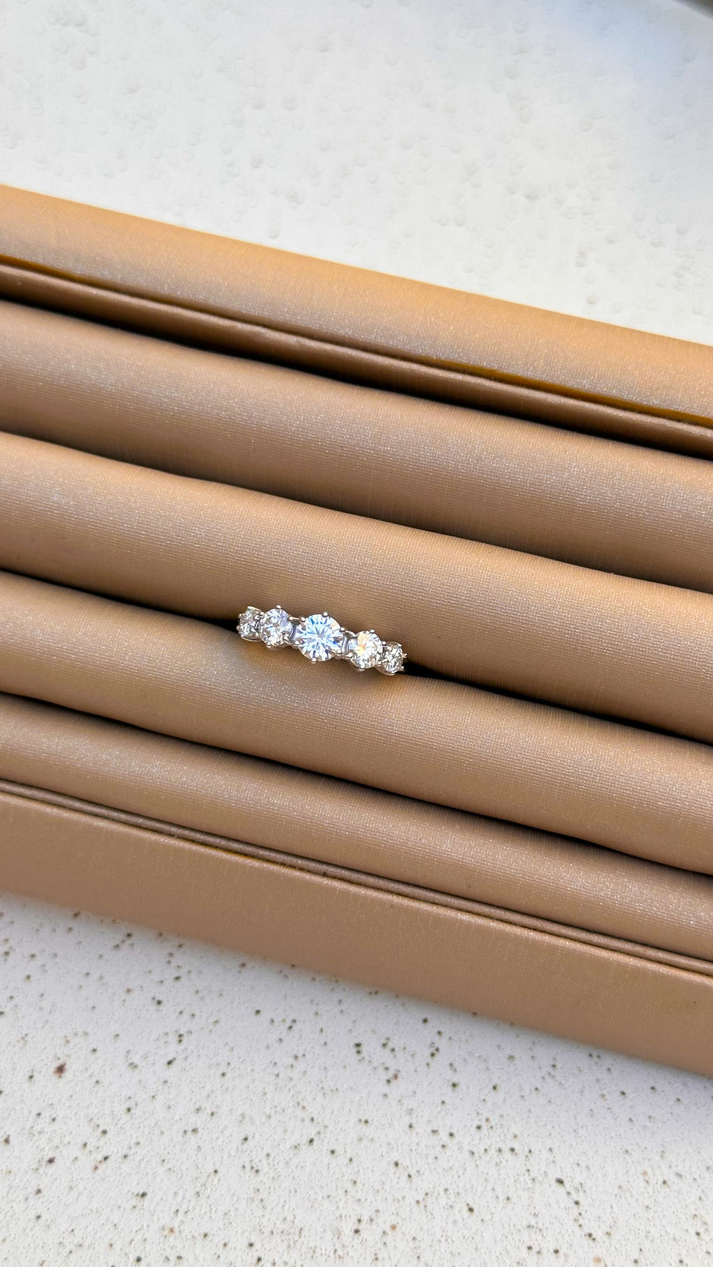 Anel Paola Moissanite Prata 925