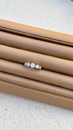 Anel Paola Moissanite Prata 925