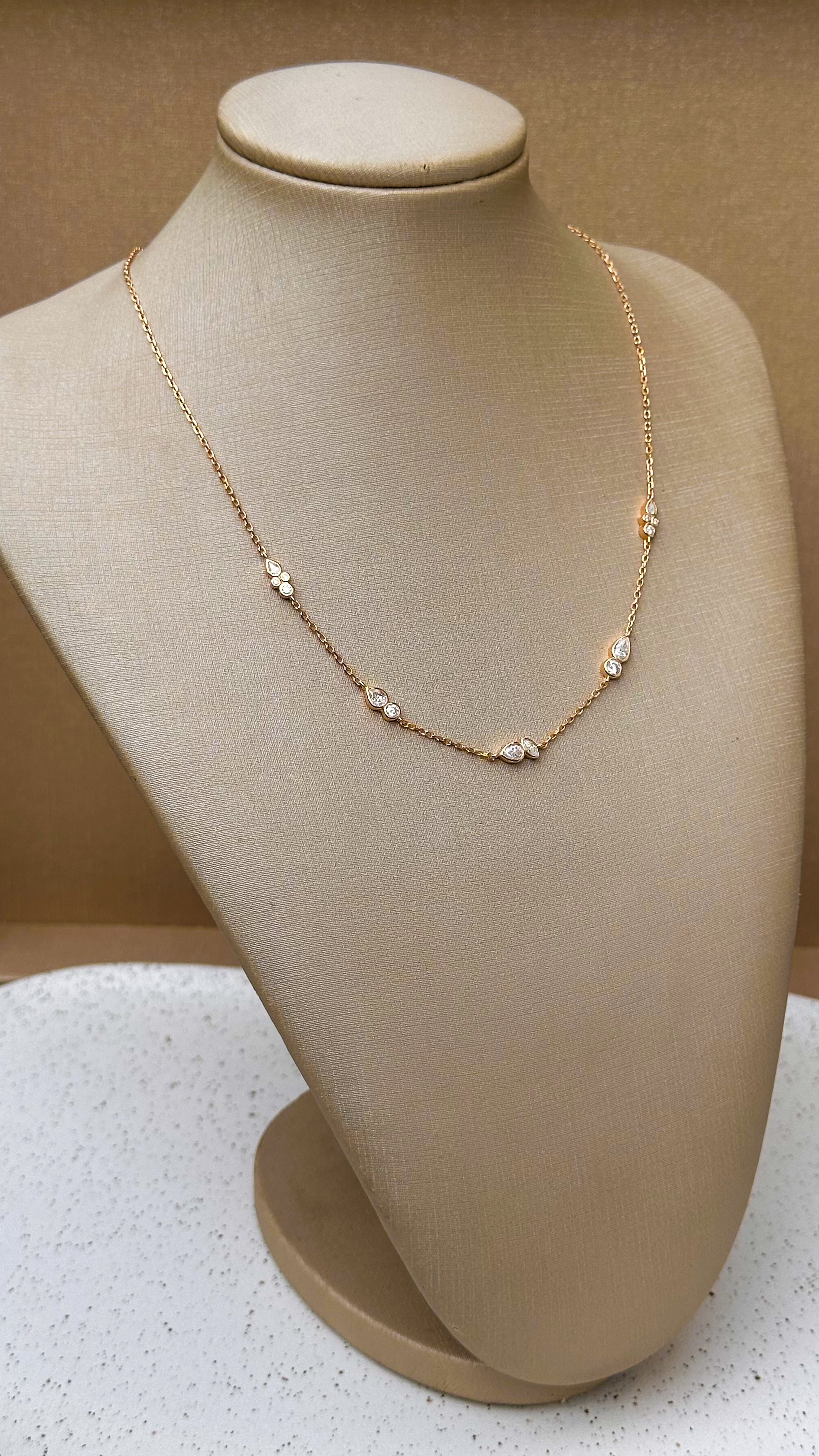 Colar Victoria Moissanite Prata 925