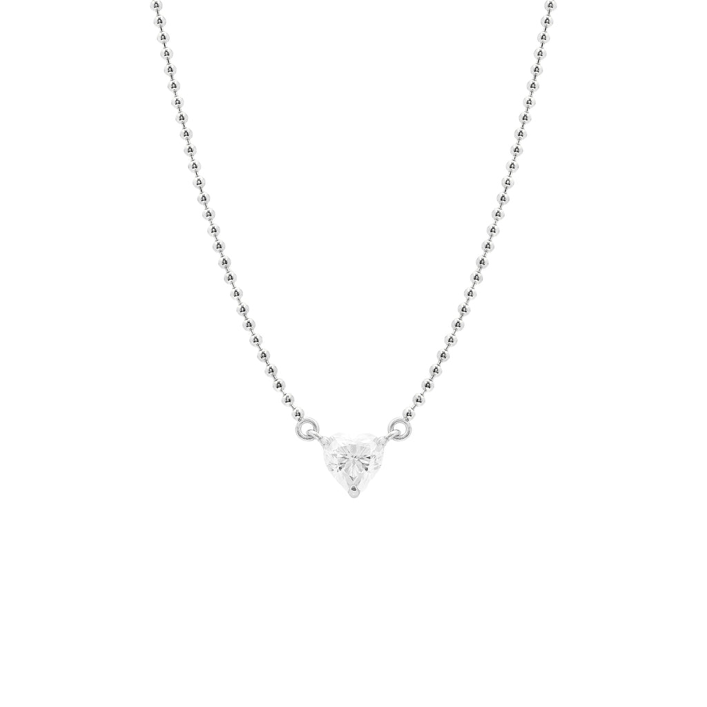 Colar Amelia Moissanite Prata 925