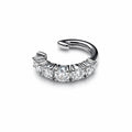 Piercing Moissanite Prata 925