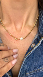 Colar Camile Moissanite Prata 925