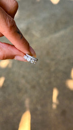 Piercing Liz Moissanite Prata 925