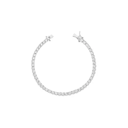 Pulseira Riviera Clássica Prata 925