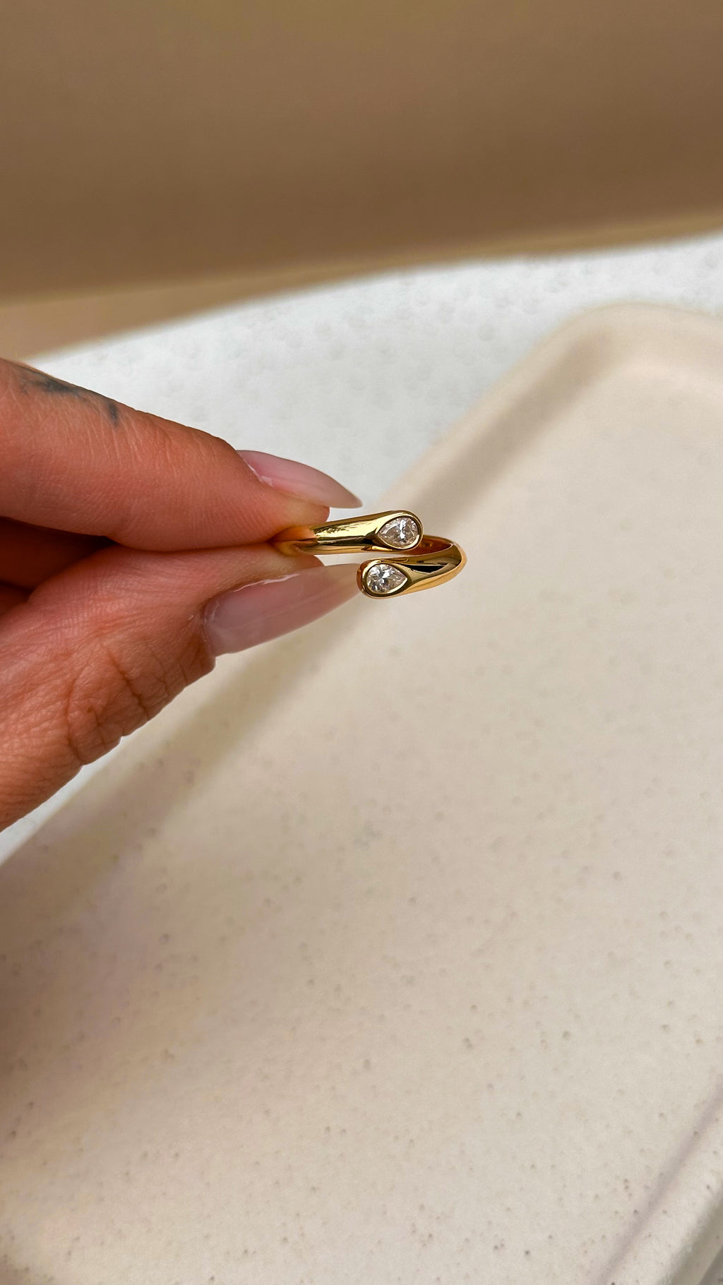 Anel Raissa Moissanite Prata 925