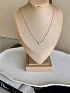 Colar Amelia Moissanite Prata 925