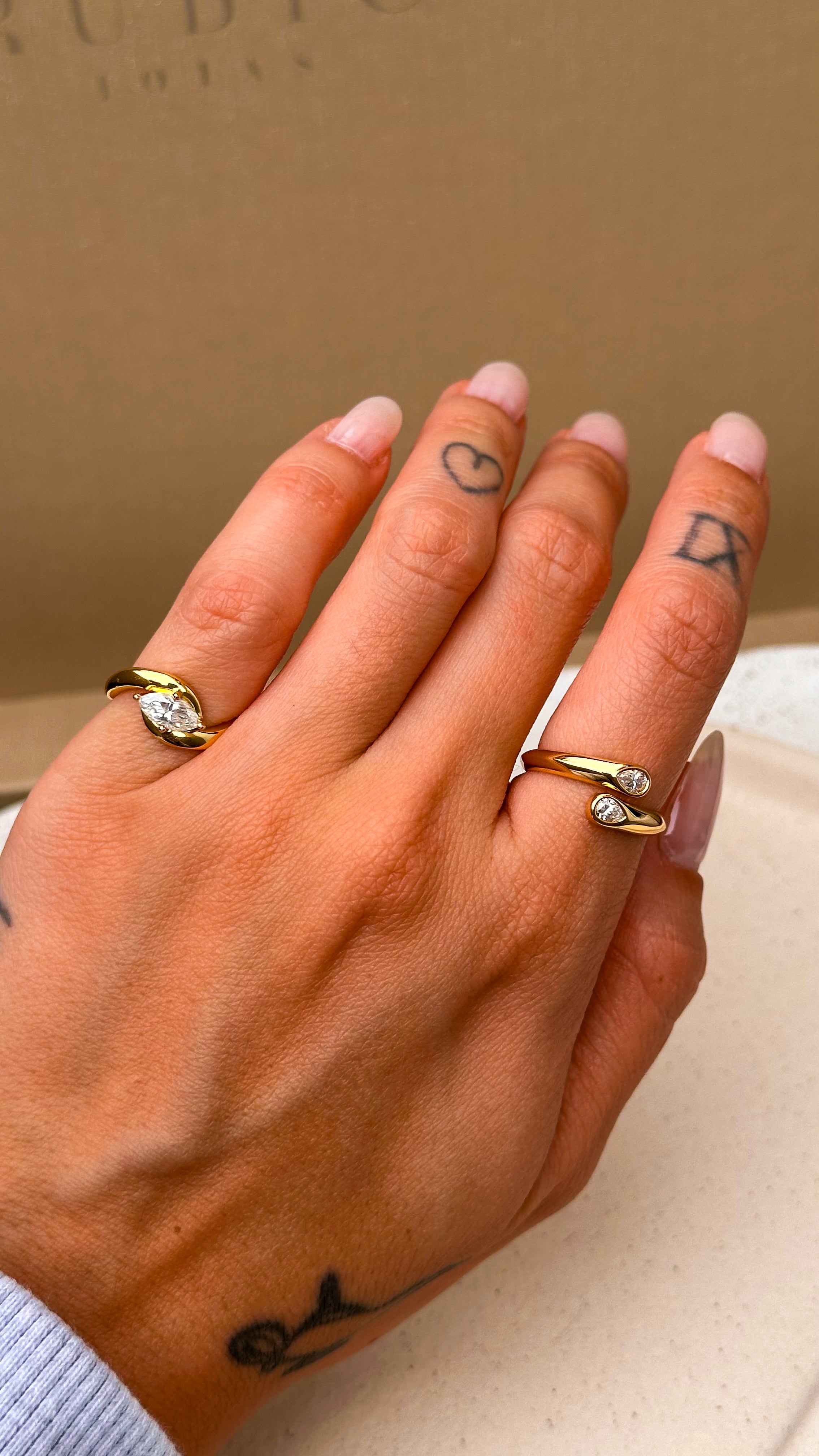 Anel Raissa Moissanite Prata 925