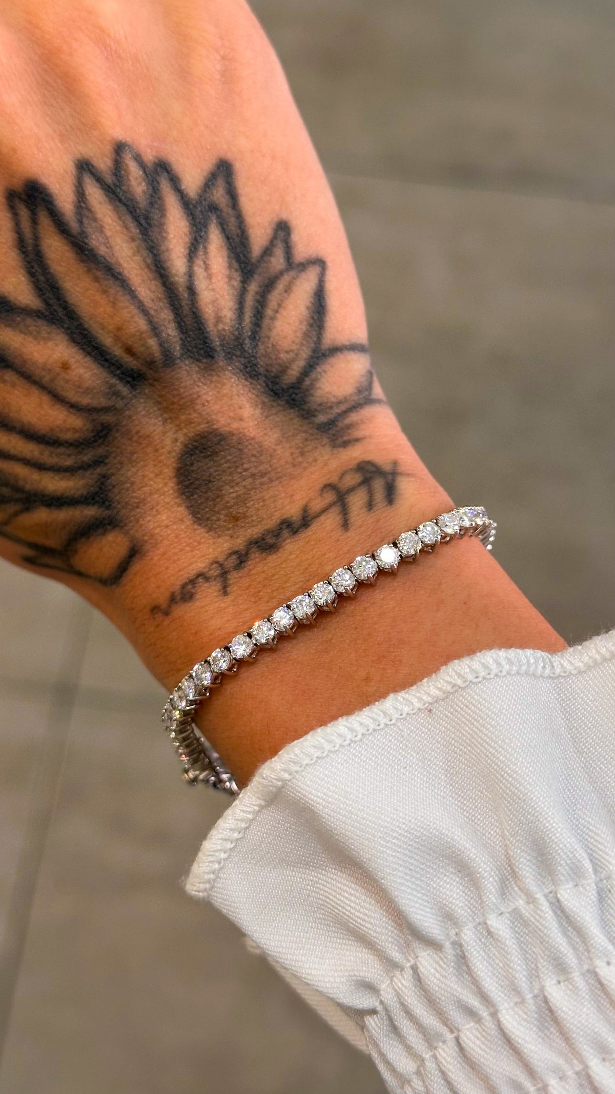 Pulseira Riviera Moissanite Prata 925