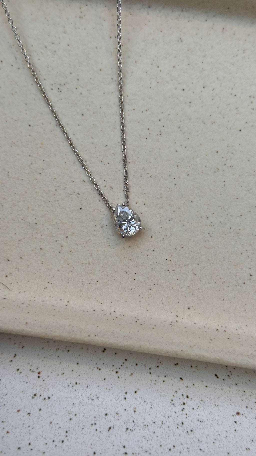 Colar Ivy Moissanite Prata 925