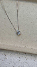 Colar Ivy Moissanite Prata 925