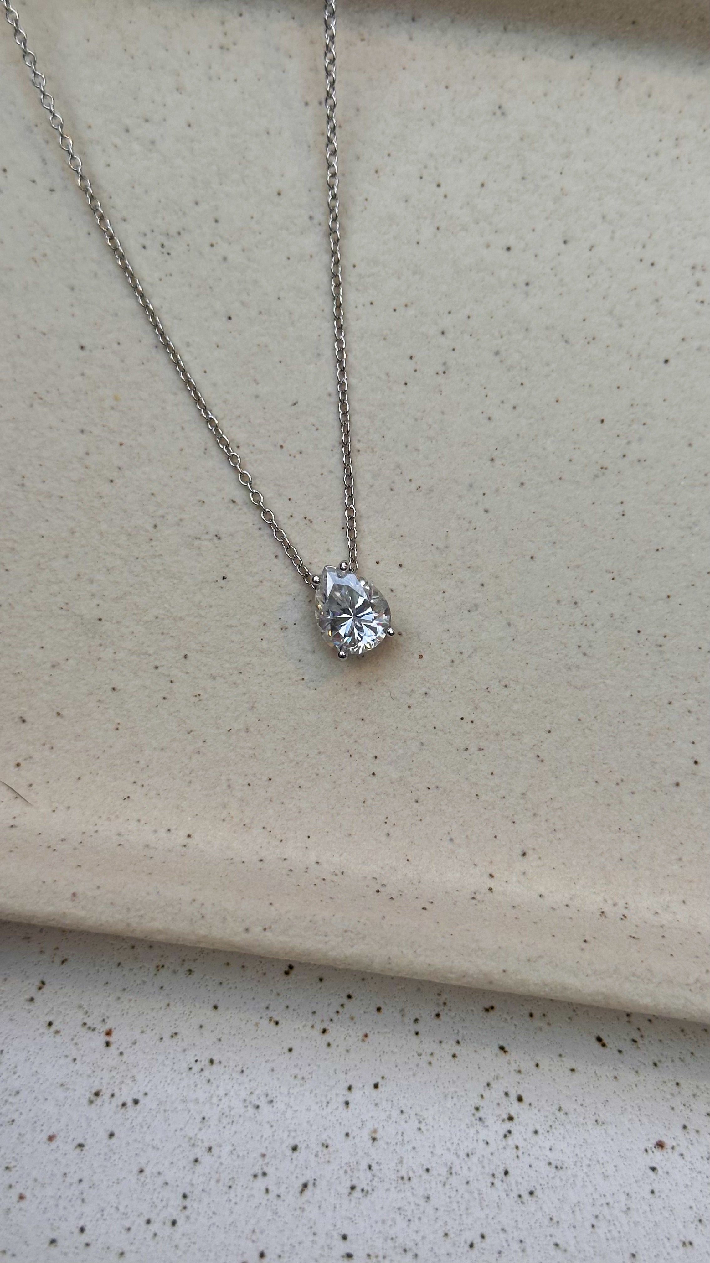 Colar Ivy Moissanite Prata 925