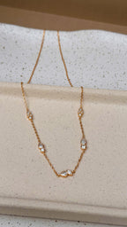 Colar Victoria Moissanite Prata 925