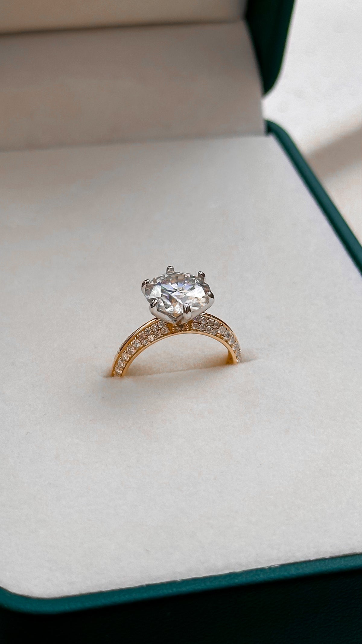Anel Milano Moissanite Prata 925