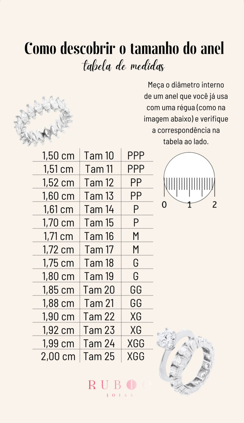 Anel Clara Prata 925