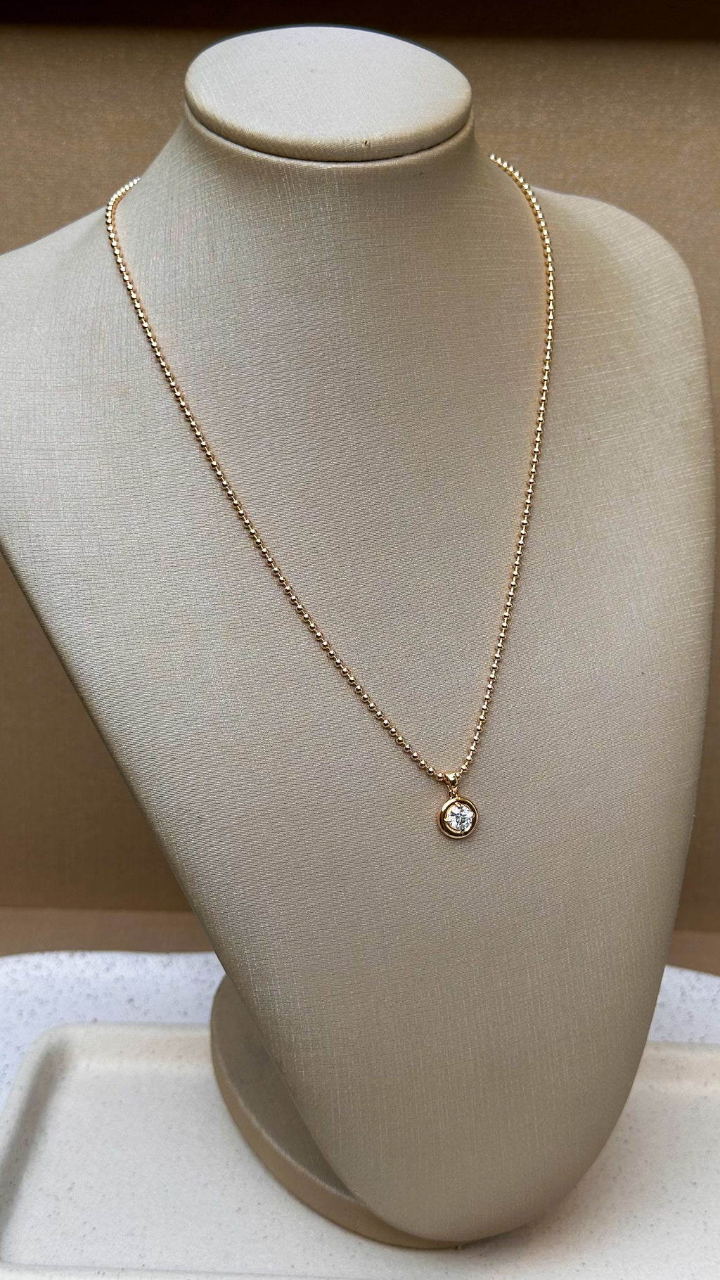 Colar Francesca Moissanite Prata 925