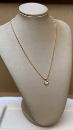 Colar Francesca Moissanite Prata 925