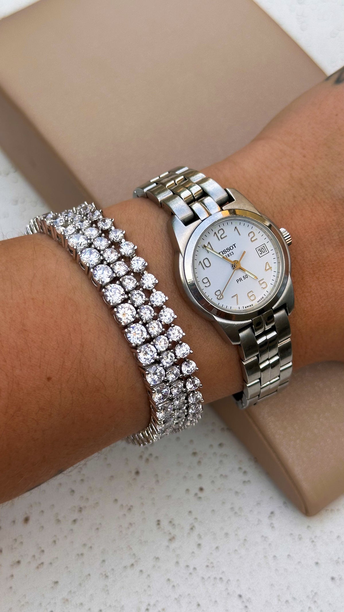 Pulseira Riviera Clássica 4mm Prata 925