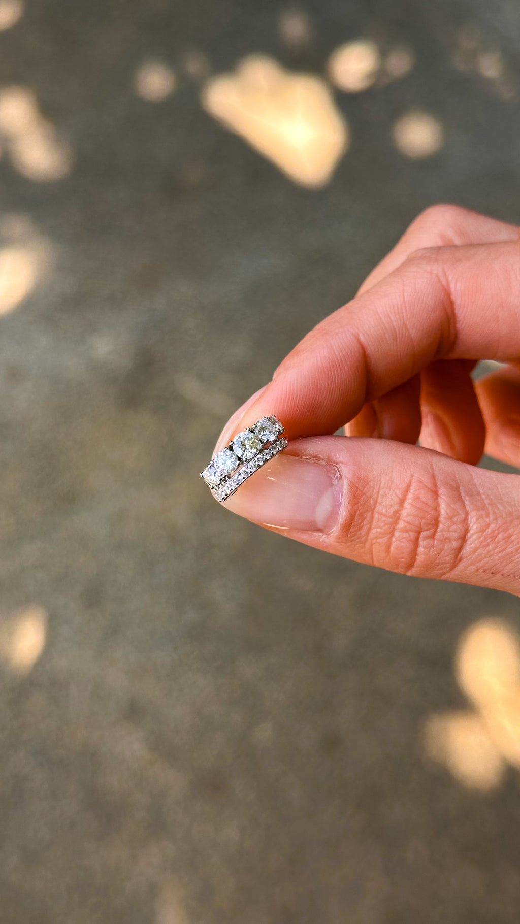 Piercing Liz Moissanite Prata 925