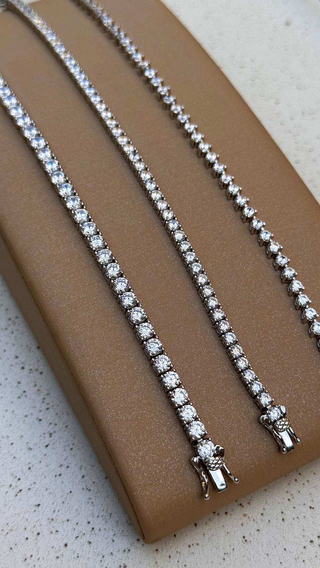 Pulseira Riviera Clássica 4mm Prata 925