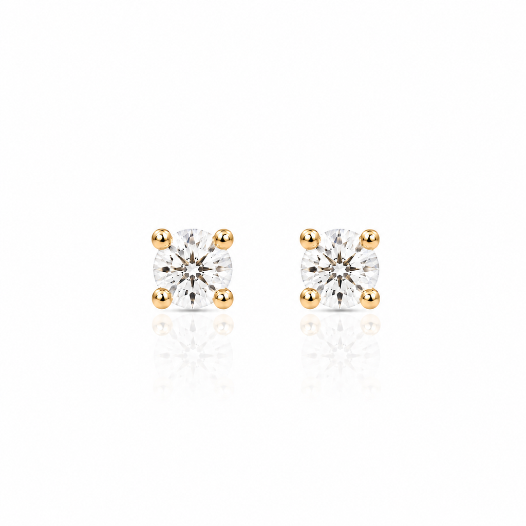 Brinco Clair Zircônia Cristal 3mm Prata 925