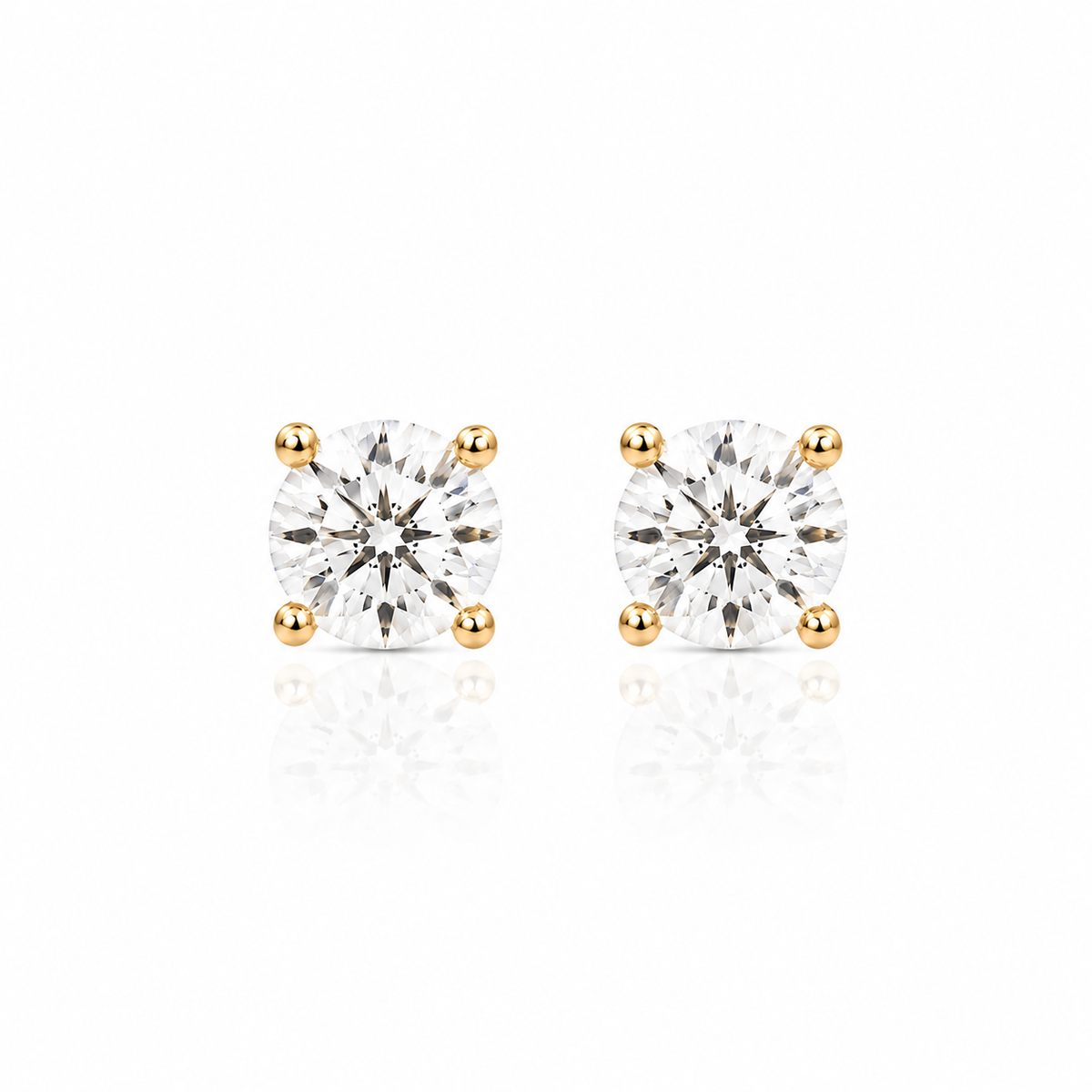 Brinco Clair Zircônia Cristal 4mm Prata 925