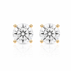 Brinco Clair Zircônia Cristal 6mm Prata 925