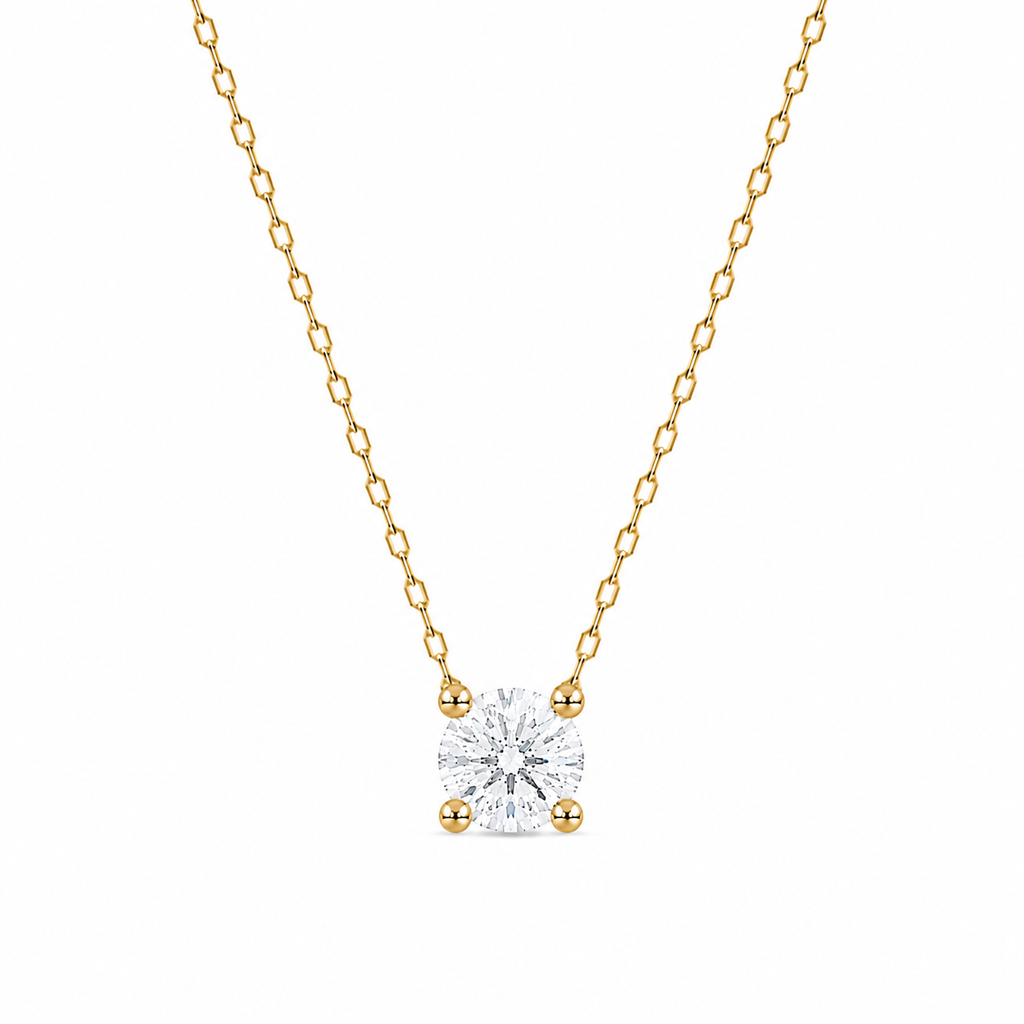 Colar Clair Zircônia Cristal 3mm Prata 925
