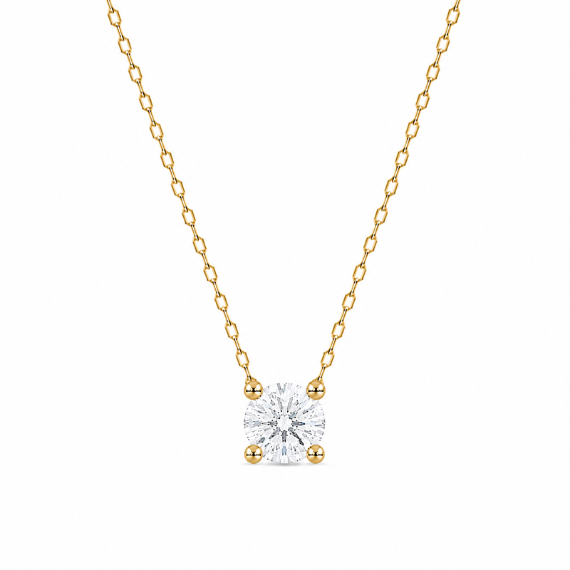 Colar Clair Zircônia Cristal 3mm Prata 925