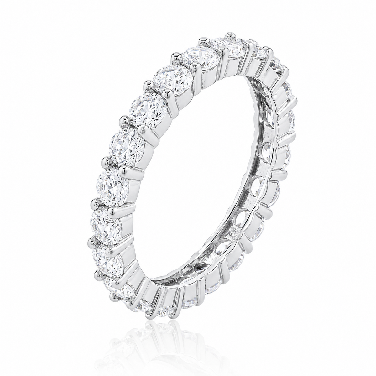 Anel Lara 3mm Prata 925