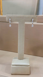 Brinco Argola Thay Moissanite Prata 925