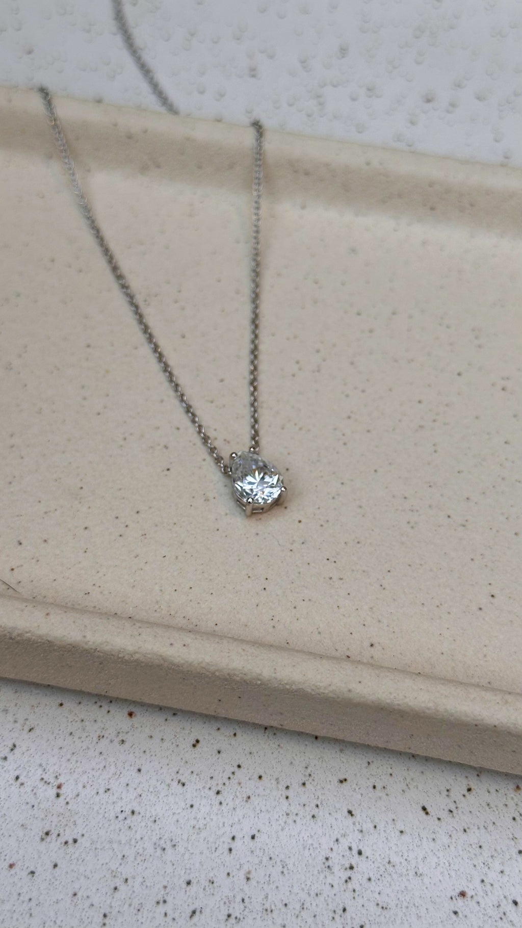 Colar Ivy Moissanite Prata 925