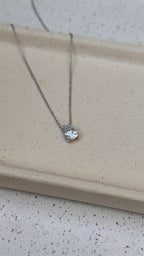 Colar Ivy Moissanite Prata 925