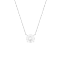 Colar Esme Portuguese Cut 6mm Moissanite Prata 925