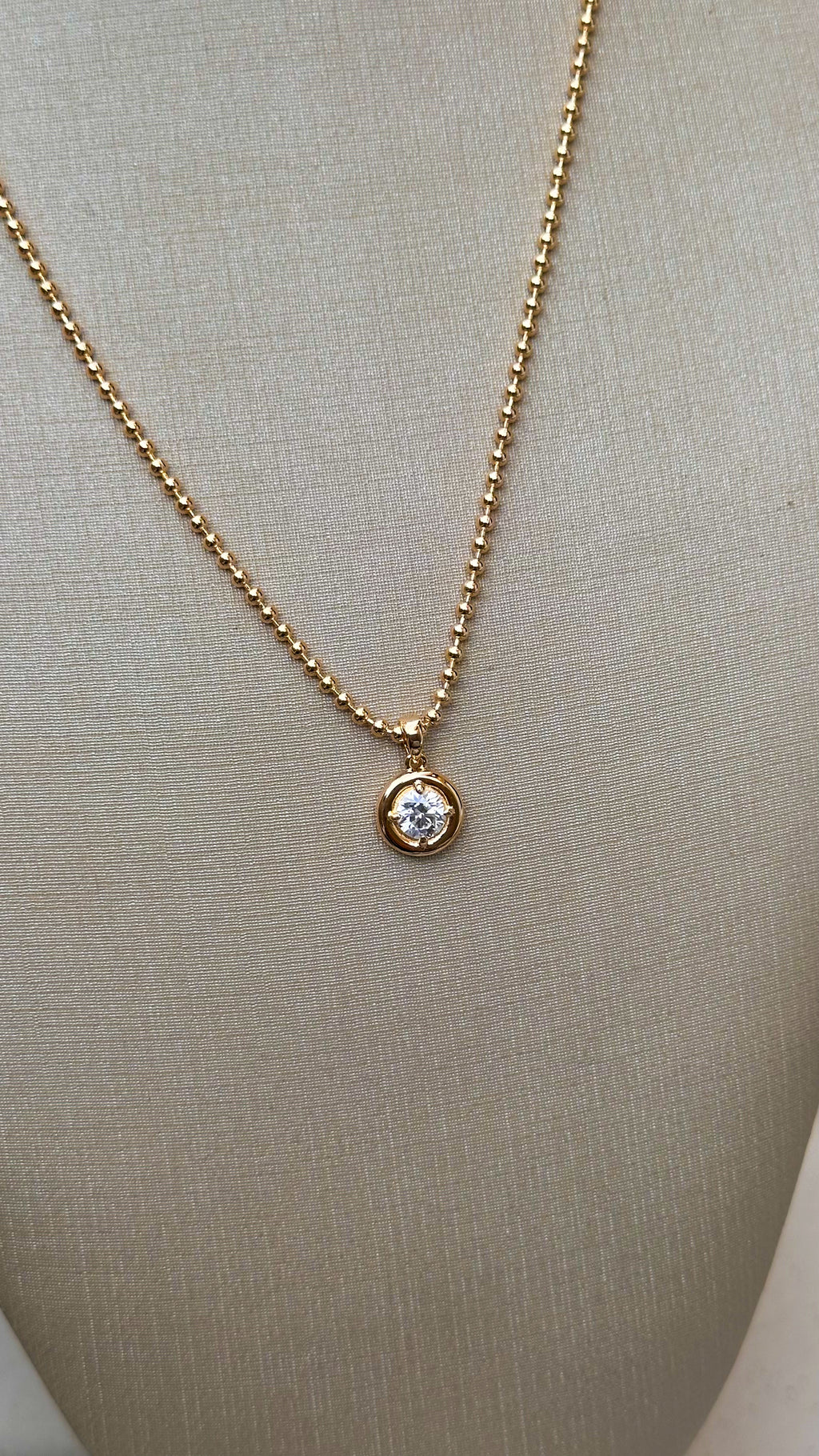 Colar Francesca Moissanite Prata 925