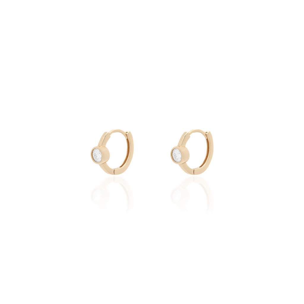 Brinco Lena Moissanite Prata 925