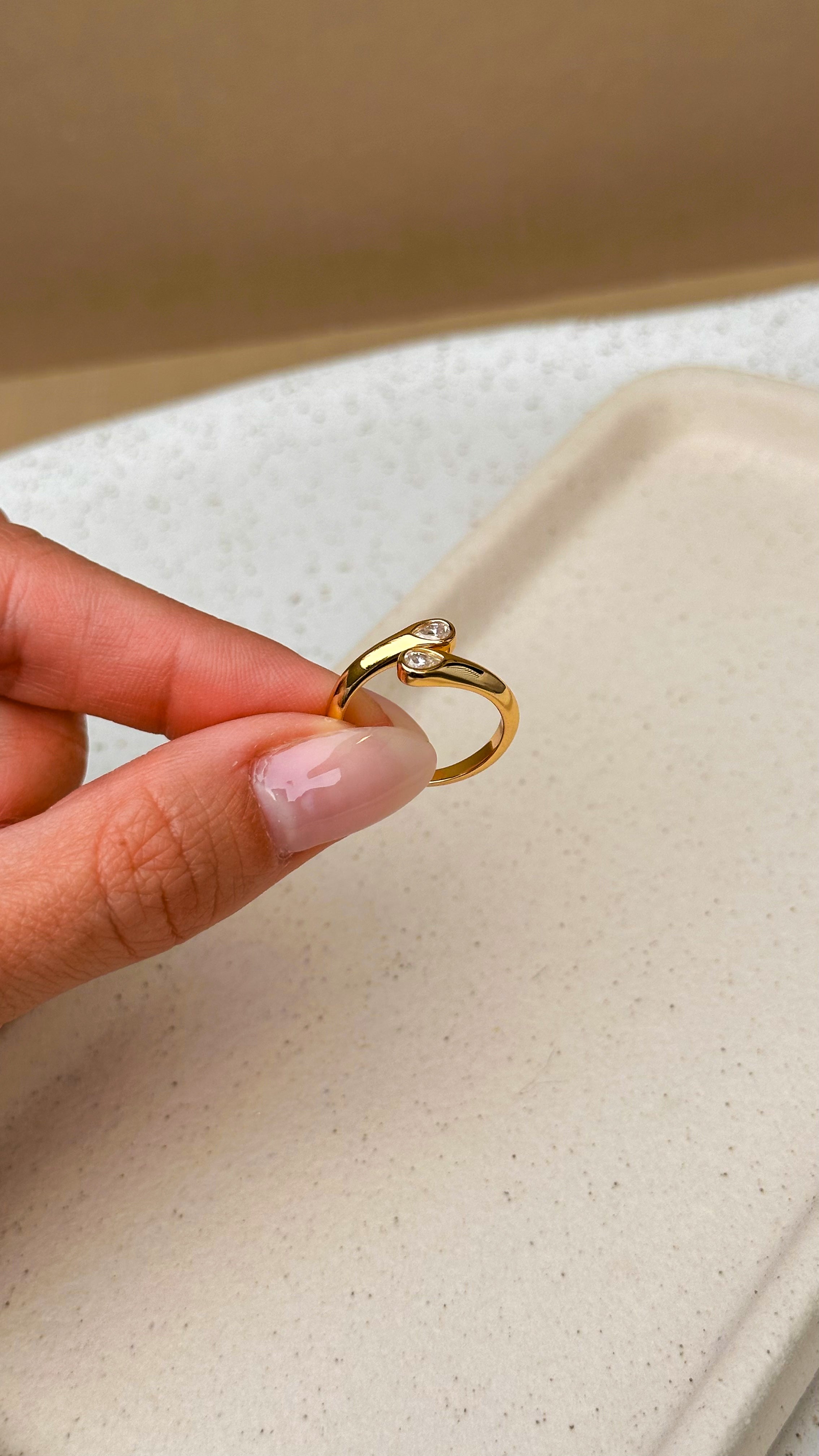 Anel Raissa Moissanite Prata 925