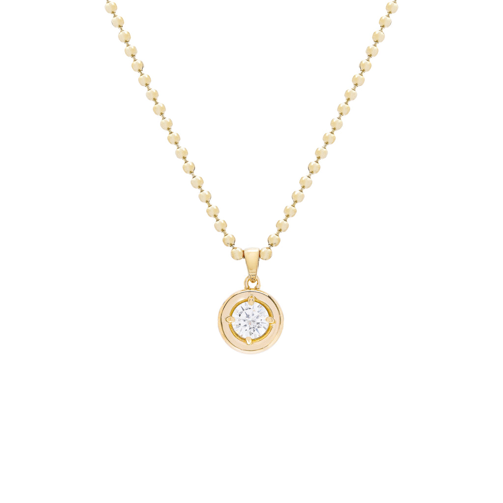 Colar Francesca Moissanite Prata 925