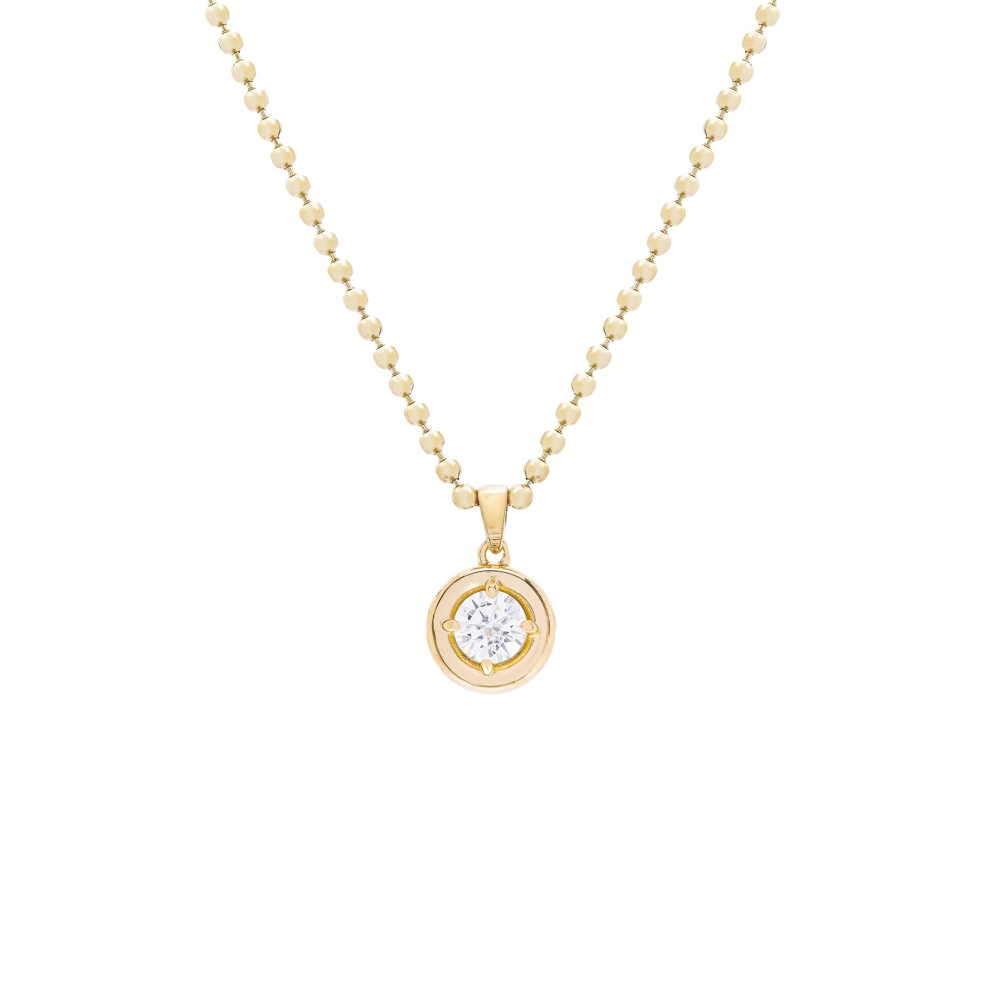 Colar Francesca Moissanite Prata 925
