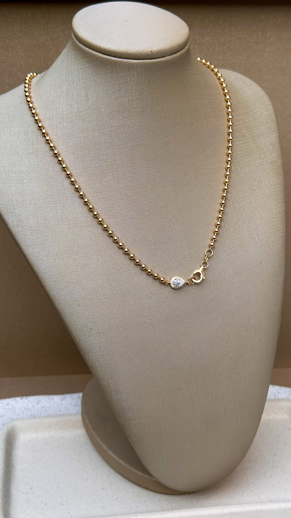 Colar Camile Moissanite Prata 925