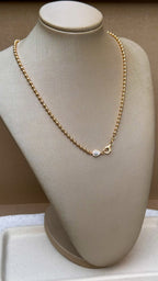 Colar Camile Moissanite Prata 925