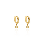 Brinco Argola Thay Moissanite Prata 925