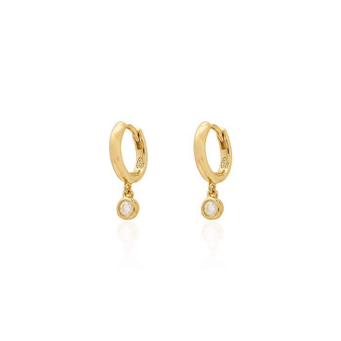 Brinco Argola Thay Moissanite Prata 925