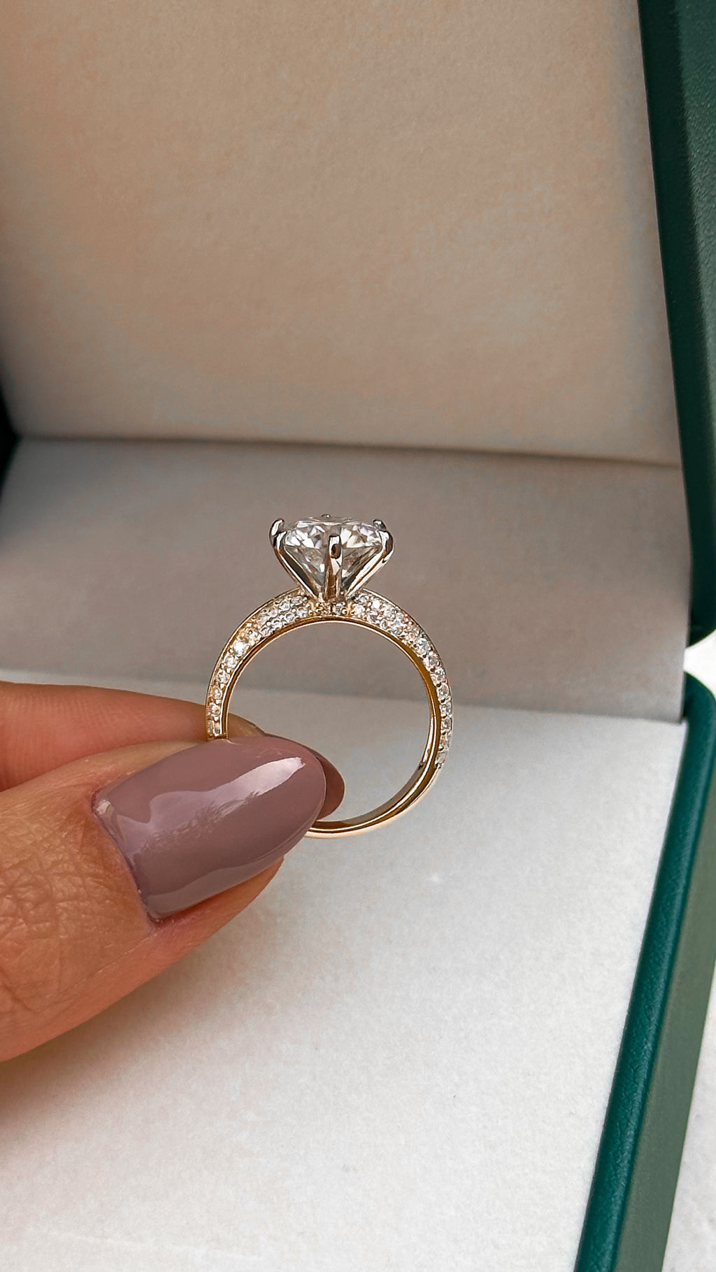 Anel Milano Moissanite Prata 925