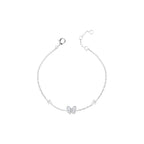 Pulseira Butterfly Madrepérola Prata 925